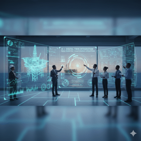AI + Digital Twin Integration in Oil & Gas From Predictive to Autonomous Operations