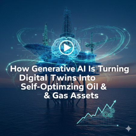 How Generative AI Is Turning Digital Twins Into Self-Optimizing Oil & Gas Assets